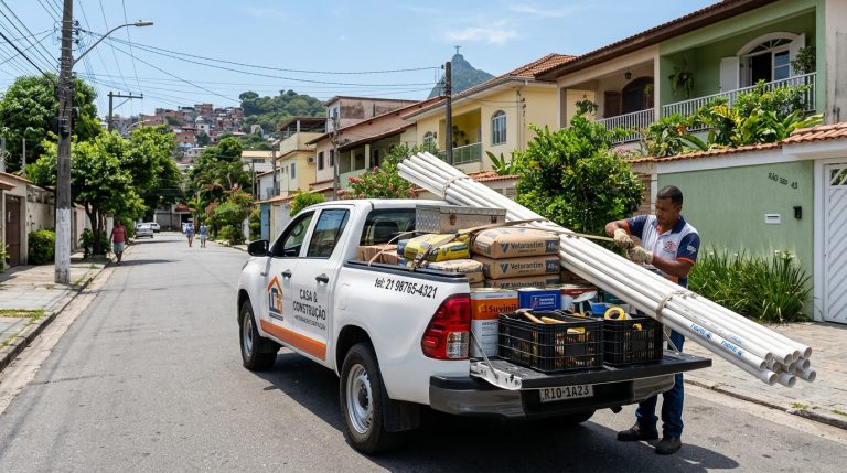 Entrega Rápida de Materiais de Construção em Guadalupe, Deodoro e Pavuna